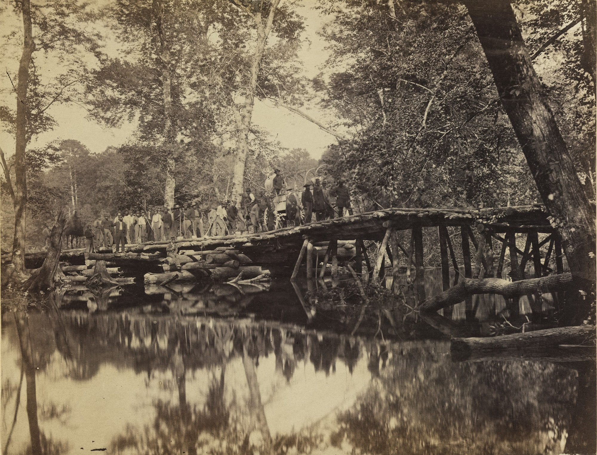 Military Bridge, Across the Chickahominy, VA