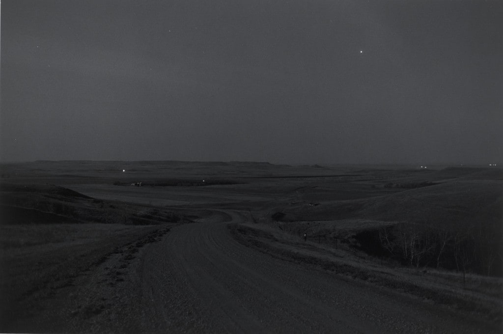Looking in a Valley, North Dakota