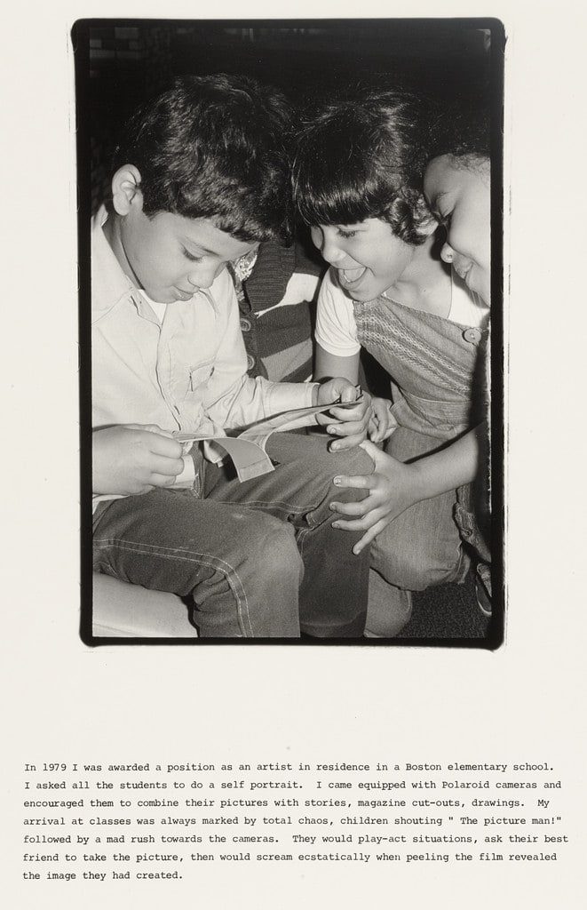 In 1979 I was awarded a position as an artist in residence in a Boston elementary school