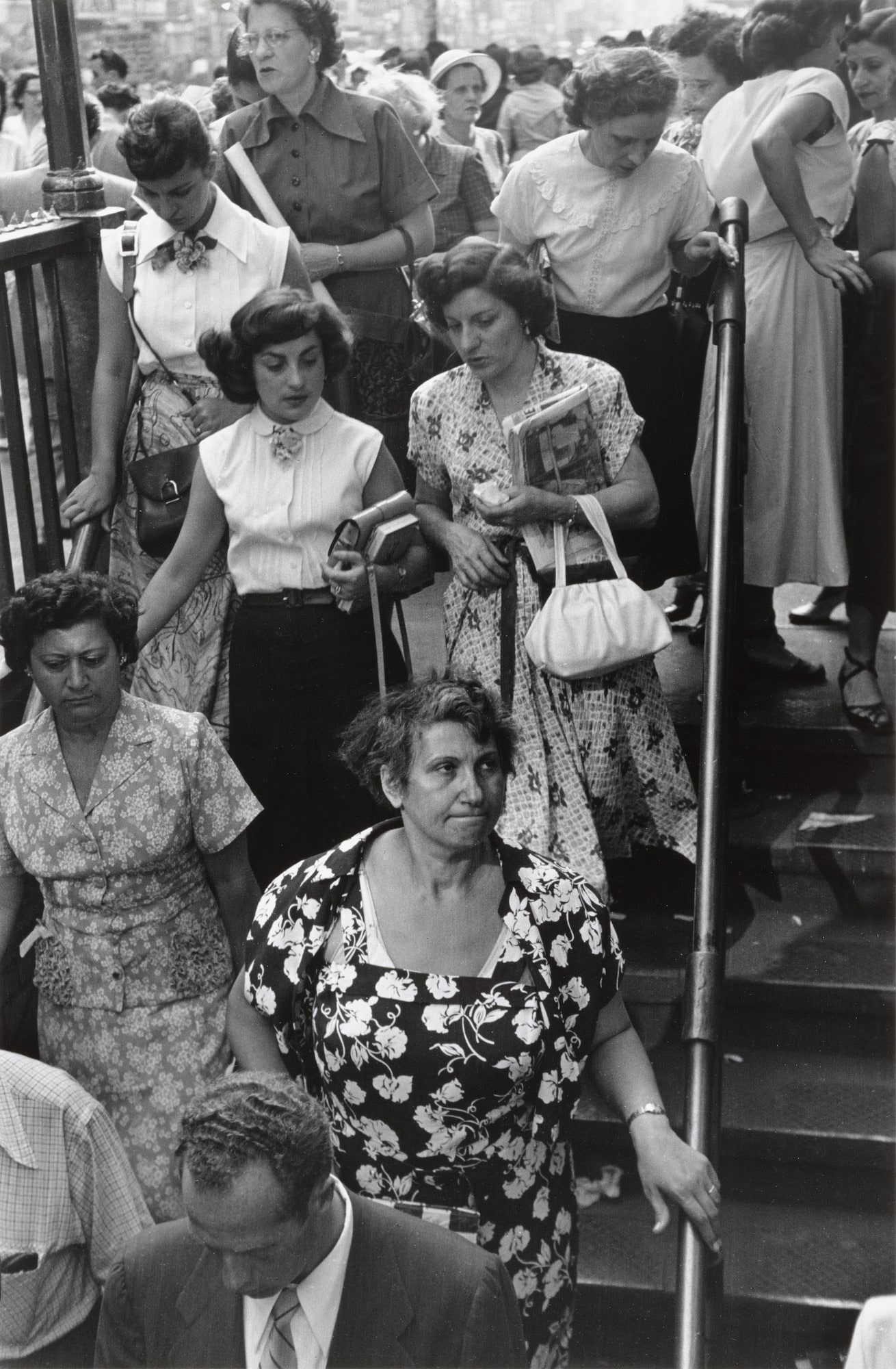 Subway Riders at Herald Square, New York
