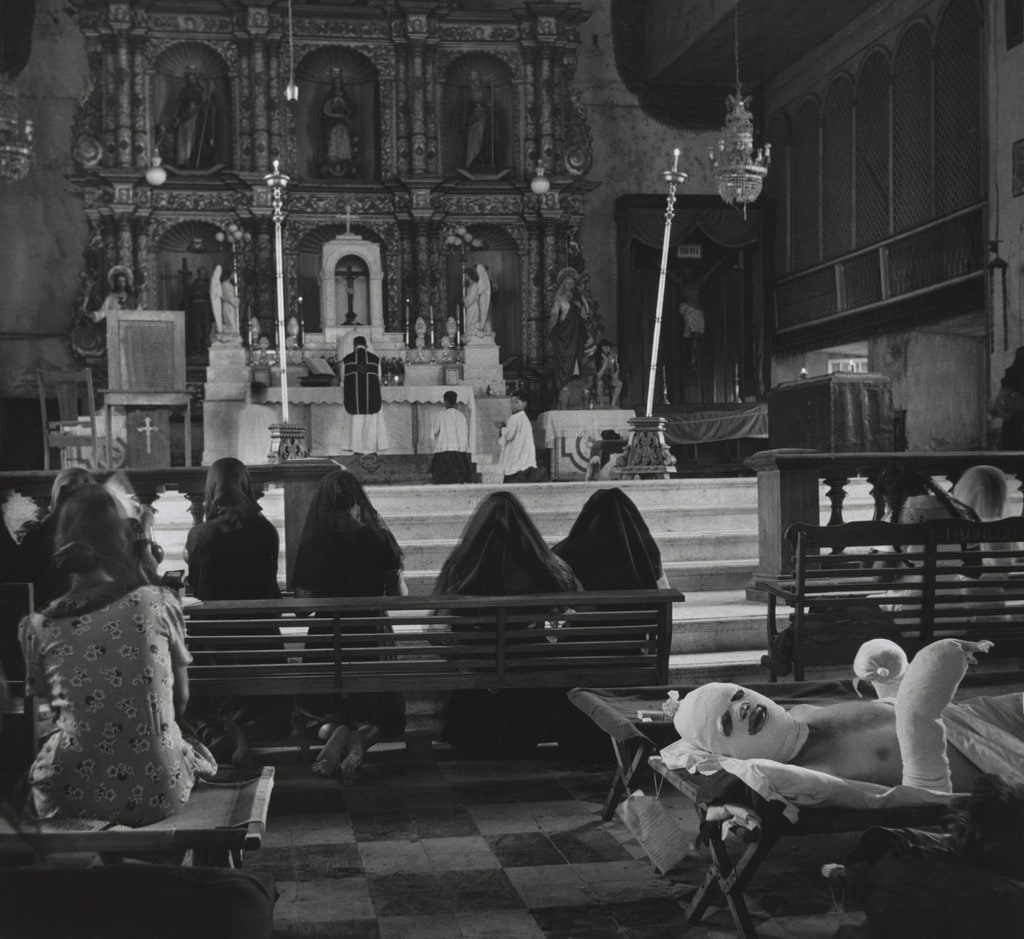 A Hospital in a Philippine Cathedral (Island of Leyte)