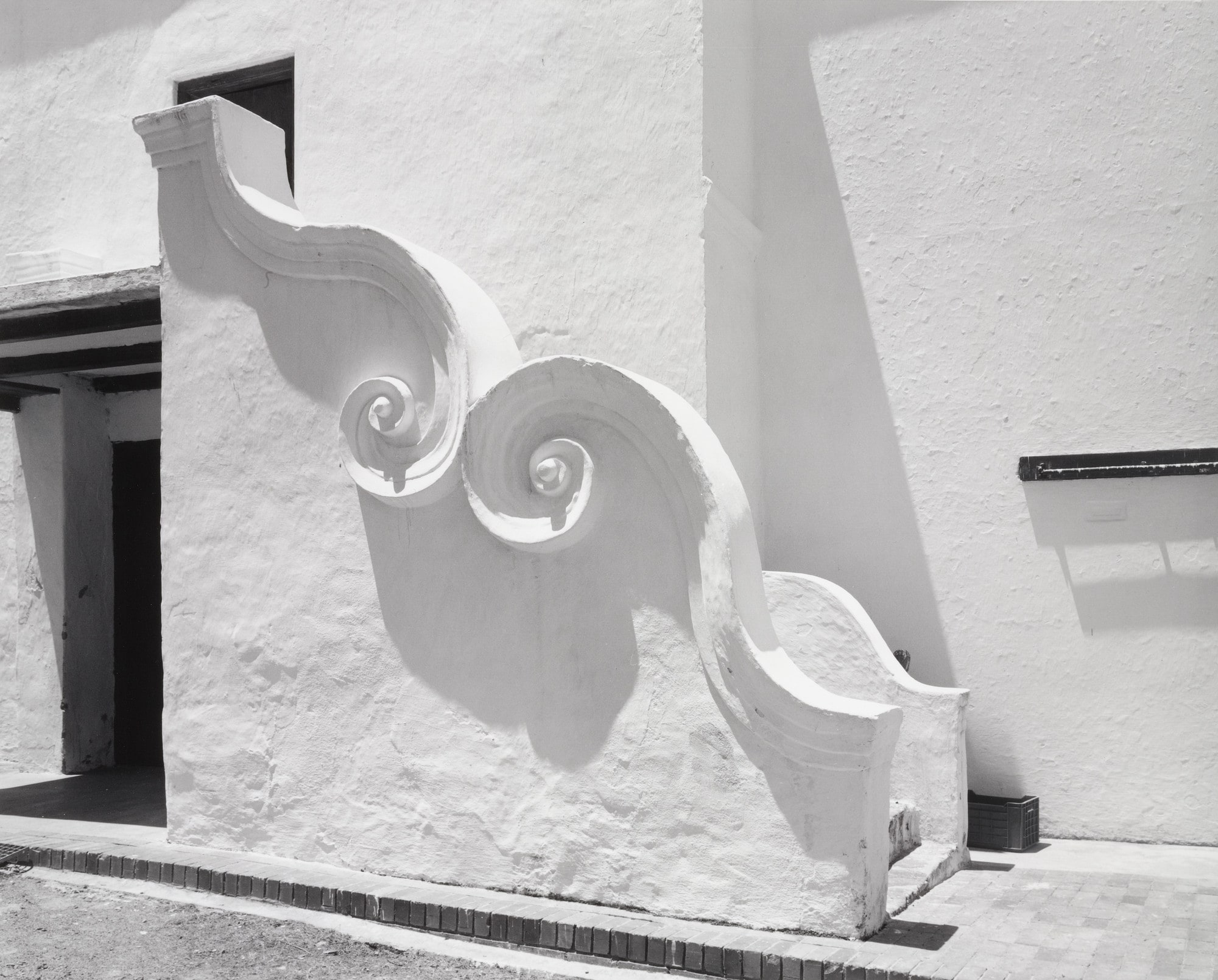 Stairway, Meerlust Wine Farm, near Stellenbosch, Cape