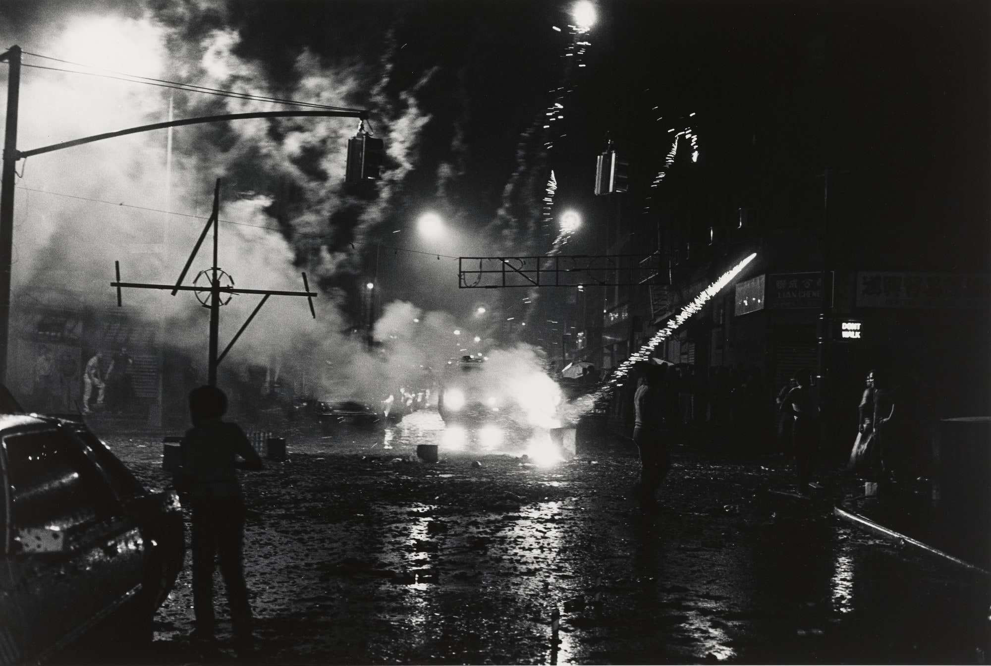 Chinatown and Little Italy, New York, Fourth of July, 1981