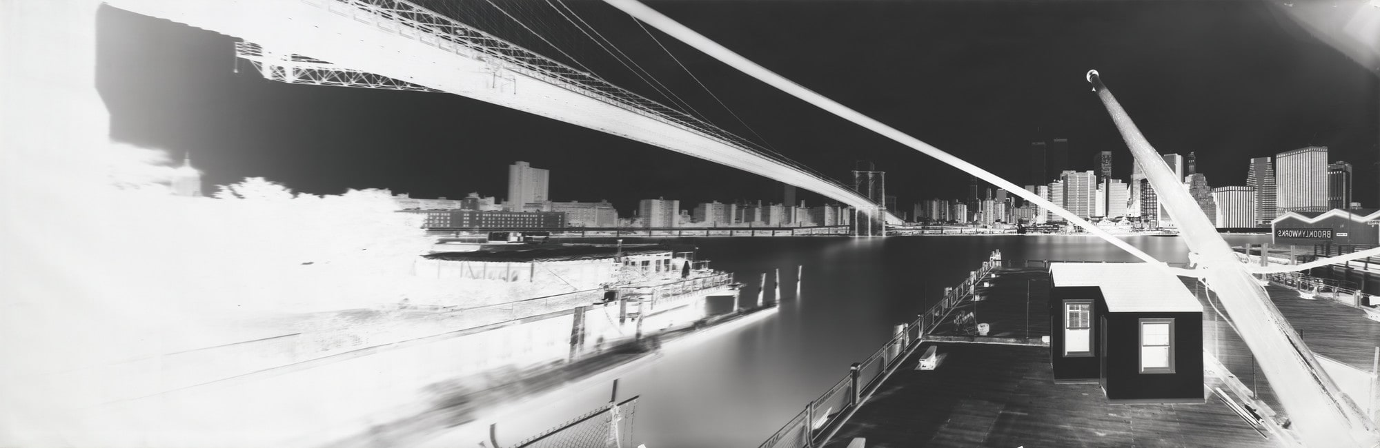 The Appropriation of Manhattan, Fulton Ferry Landing, Brooklyn, III: May 25, 1996
