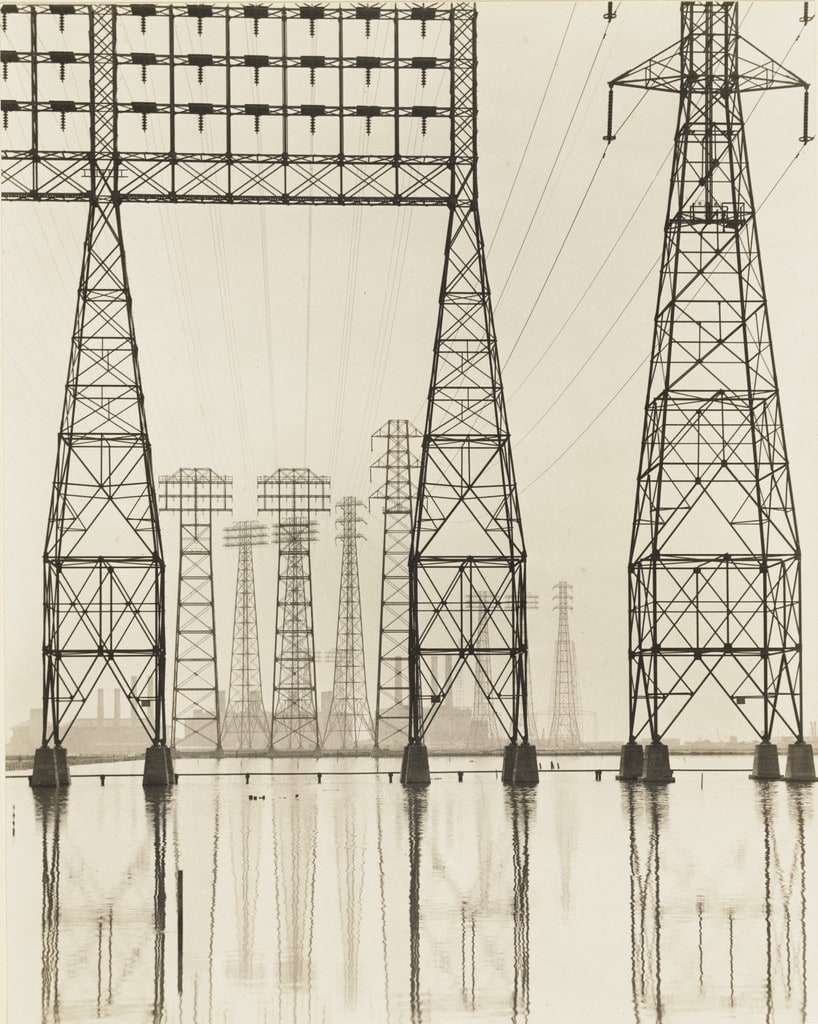 Untitled (Southern California Edison Plant at Long Beach), Towers