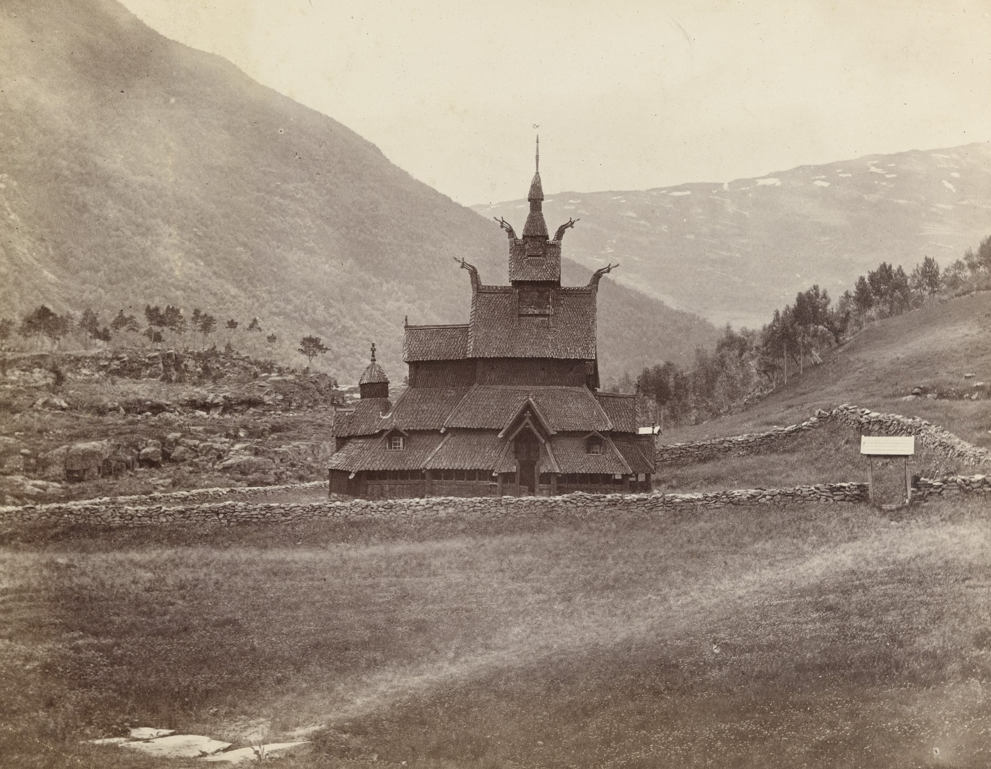 Ancient Wooden Church, Borgund, Norway