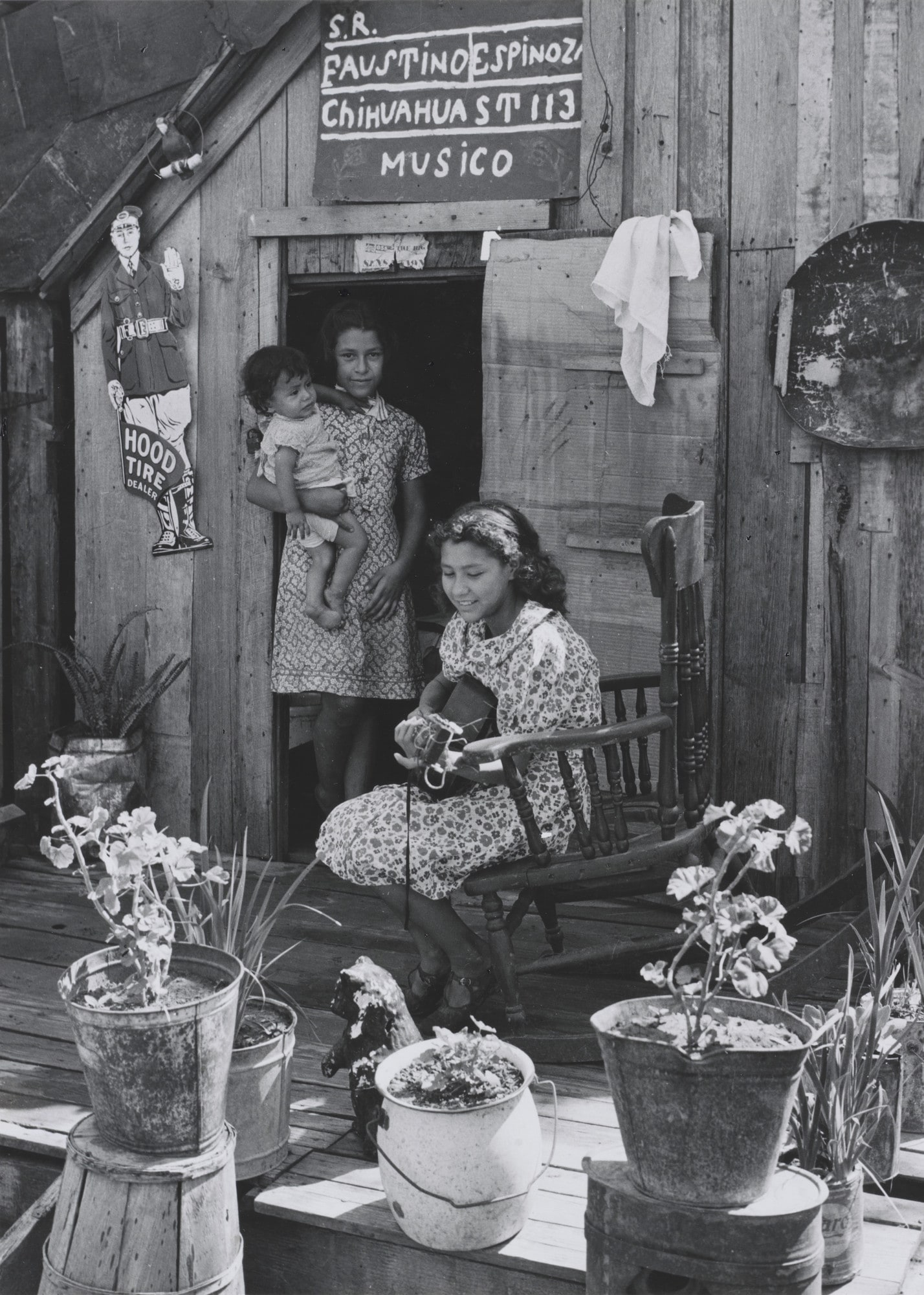 San Antonio, Texas, Two Members of One of America's Most Oppressed Minorities--Mexicans in San Antonio, Texas--Who Do Not Lead Cheerless Lives,