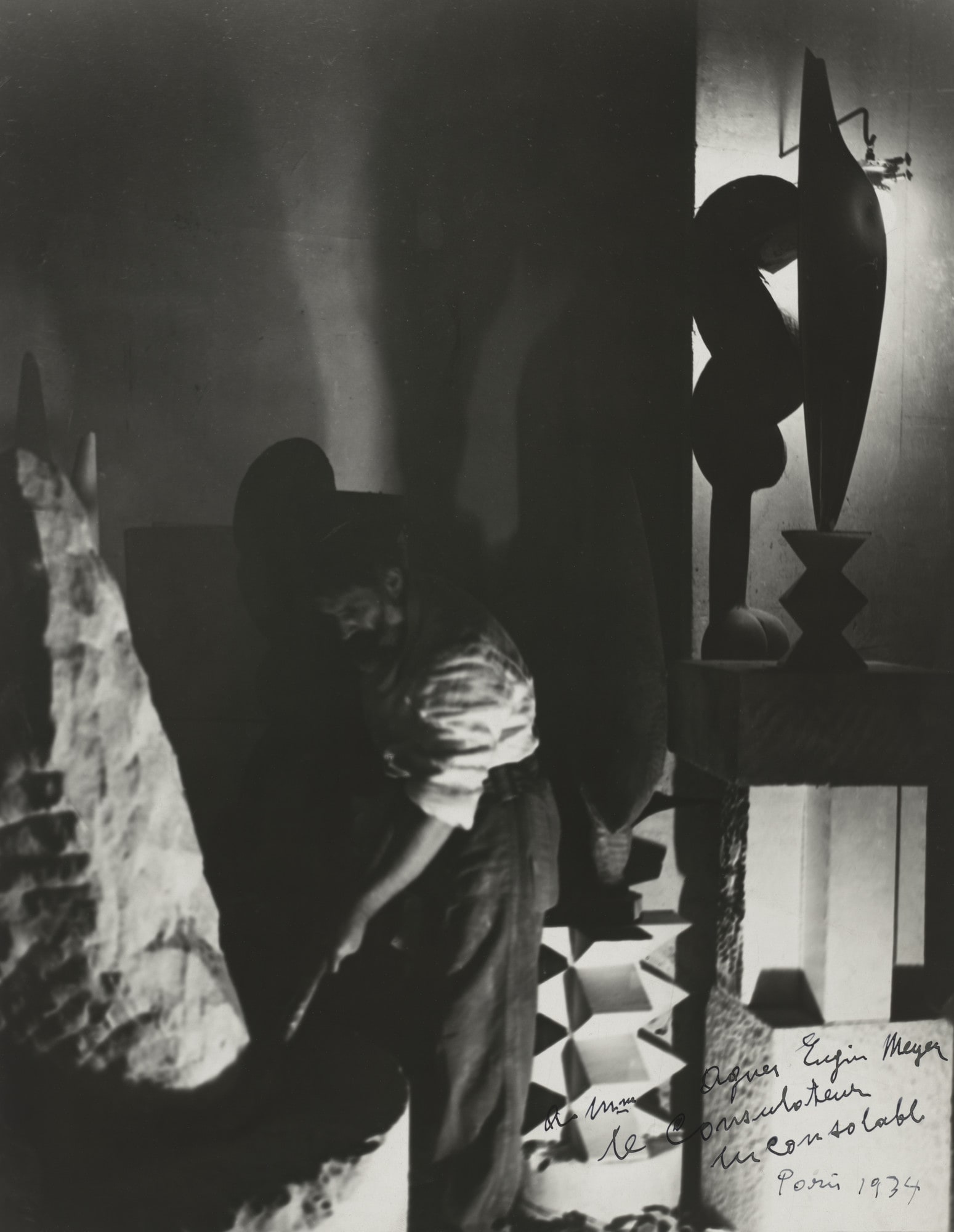 Untitled (Self-portrait in the studio)