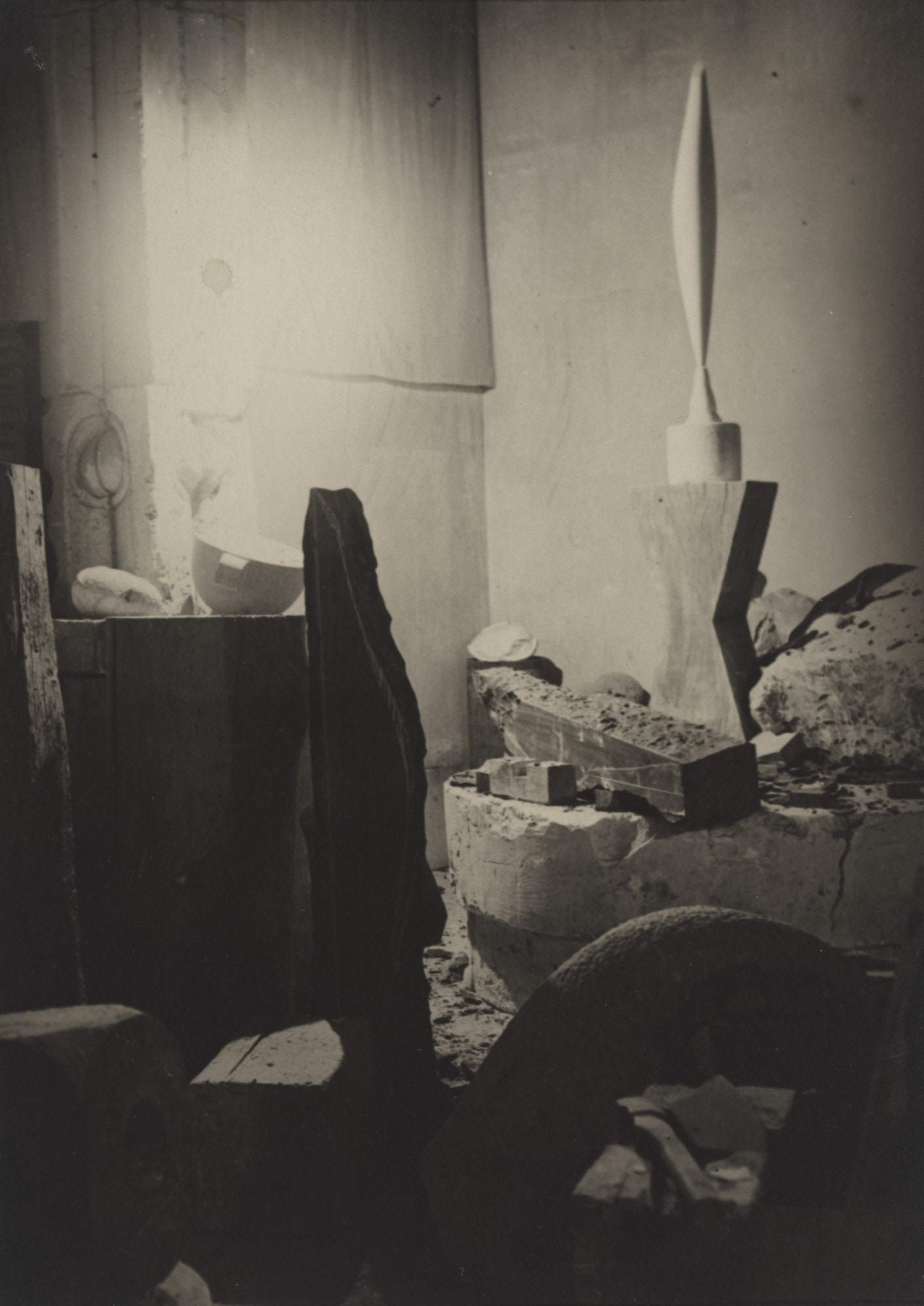 Untitled (View of the Studio with Bird in Space)