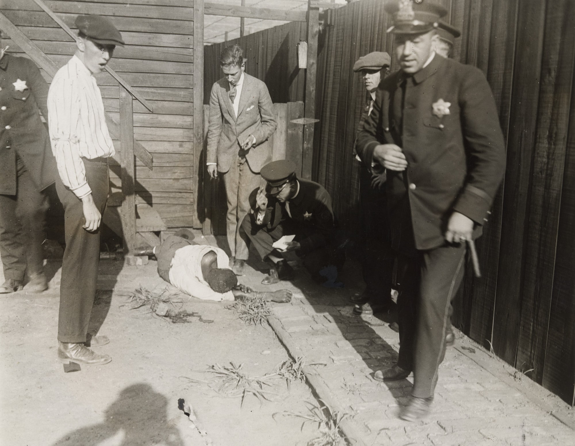 "Police Trying to Identify Colored Victim of the Mob"