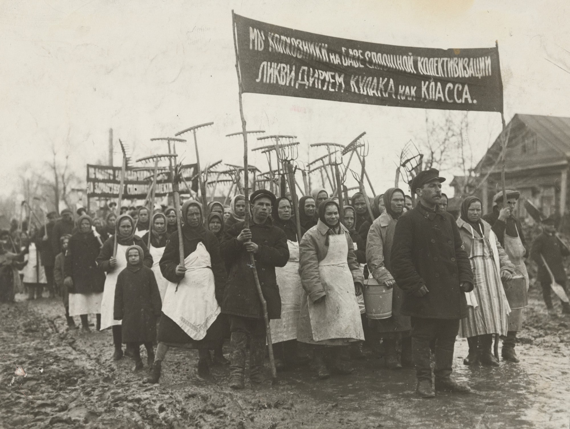 Collective Farmers on Their Way to Work