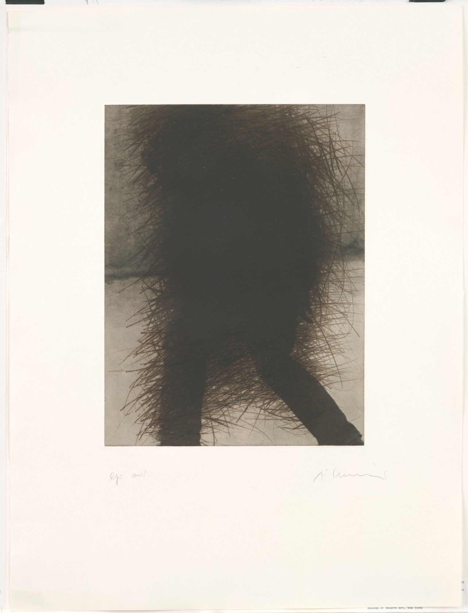 Hidden Departure (Versteckter Abgang) from the series Fearful Hiding (Schreckversteck)
