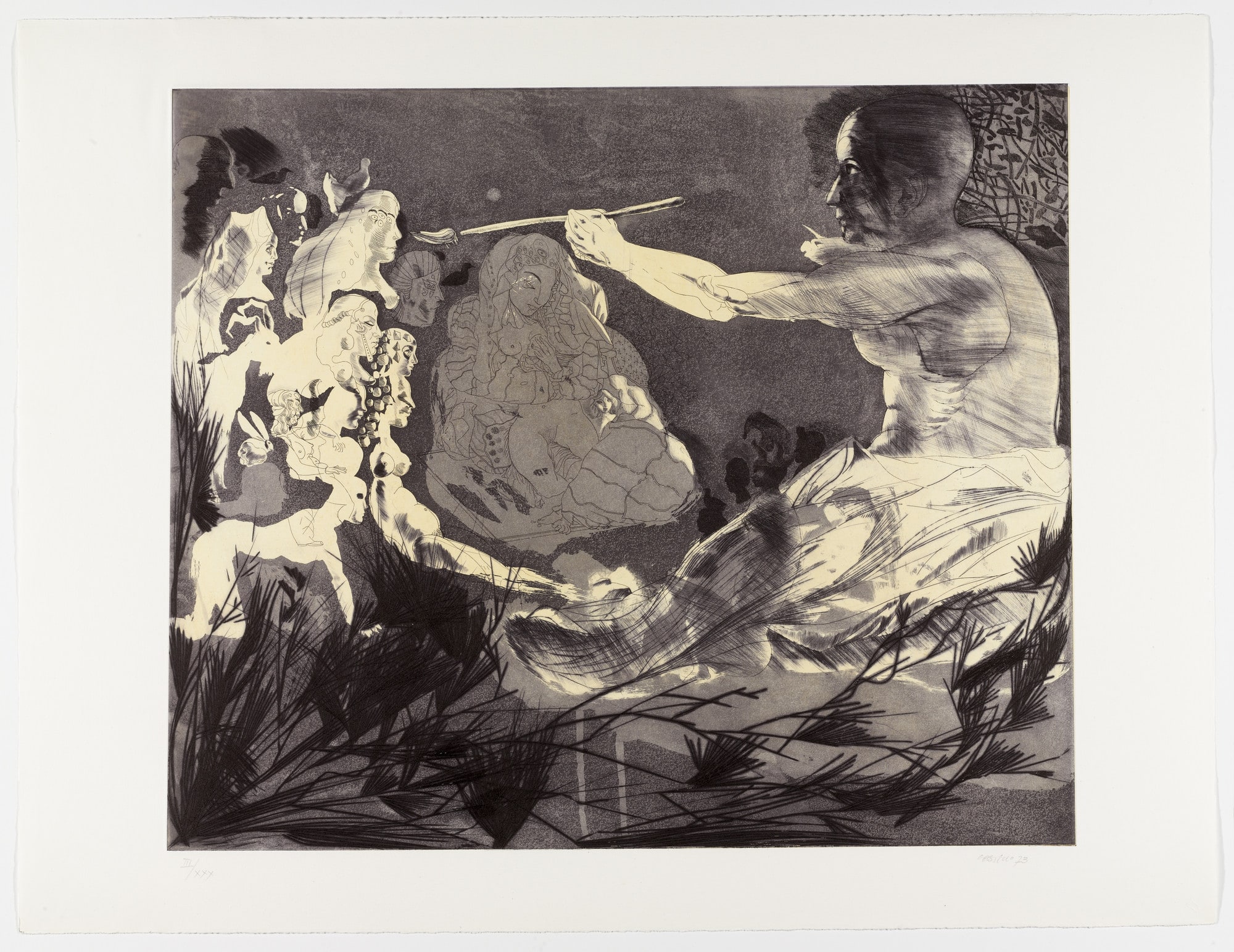 Untitled from Homage to Picasso (Hommage à Picasso)