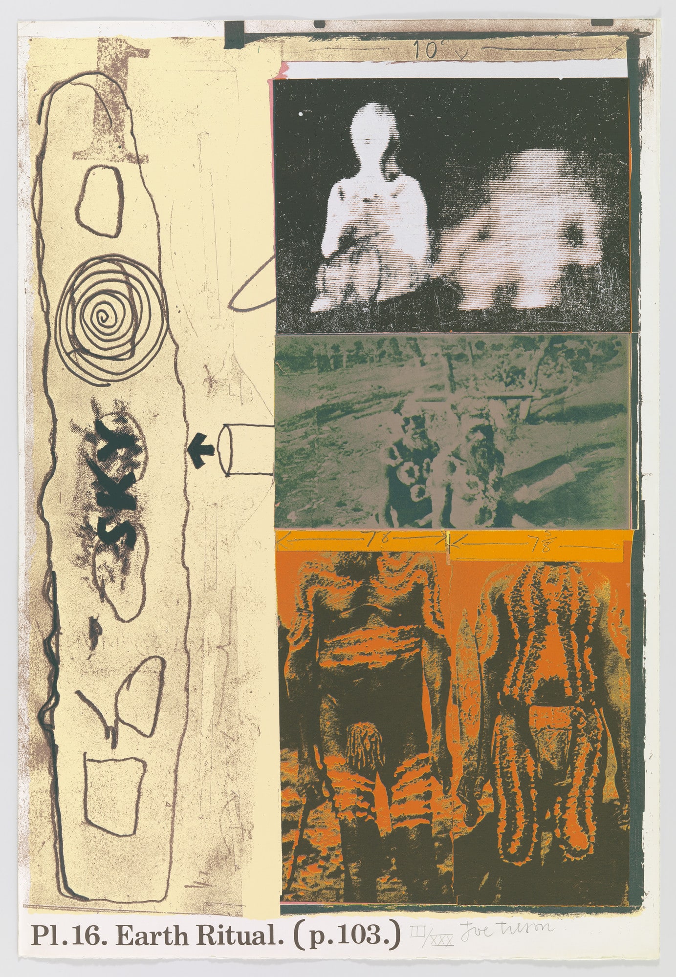 Earth Ritual from Homage to Picasso (Hommage à Picasso)