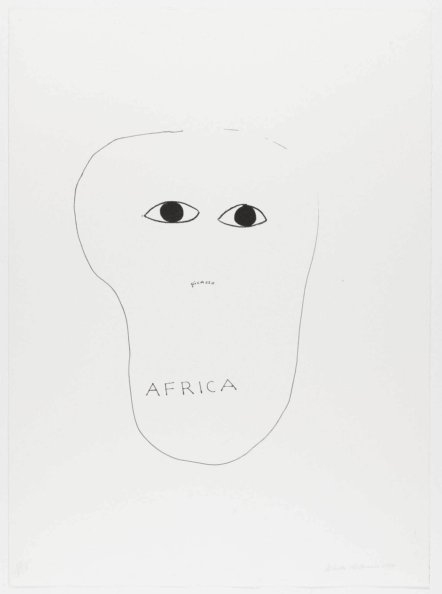 Untitled from Homage to Picasso (Hommage à Picasso)