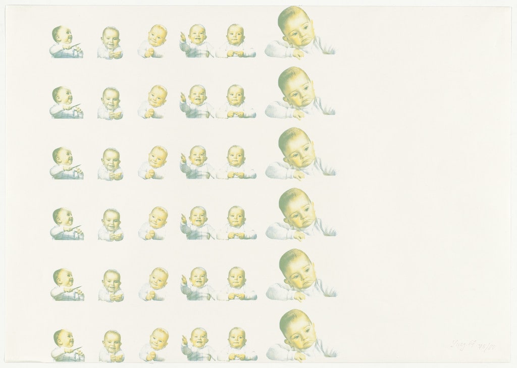 Babies from Graphics of Capitalist Realism (Grafik des Kapitalistischen Realismus)