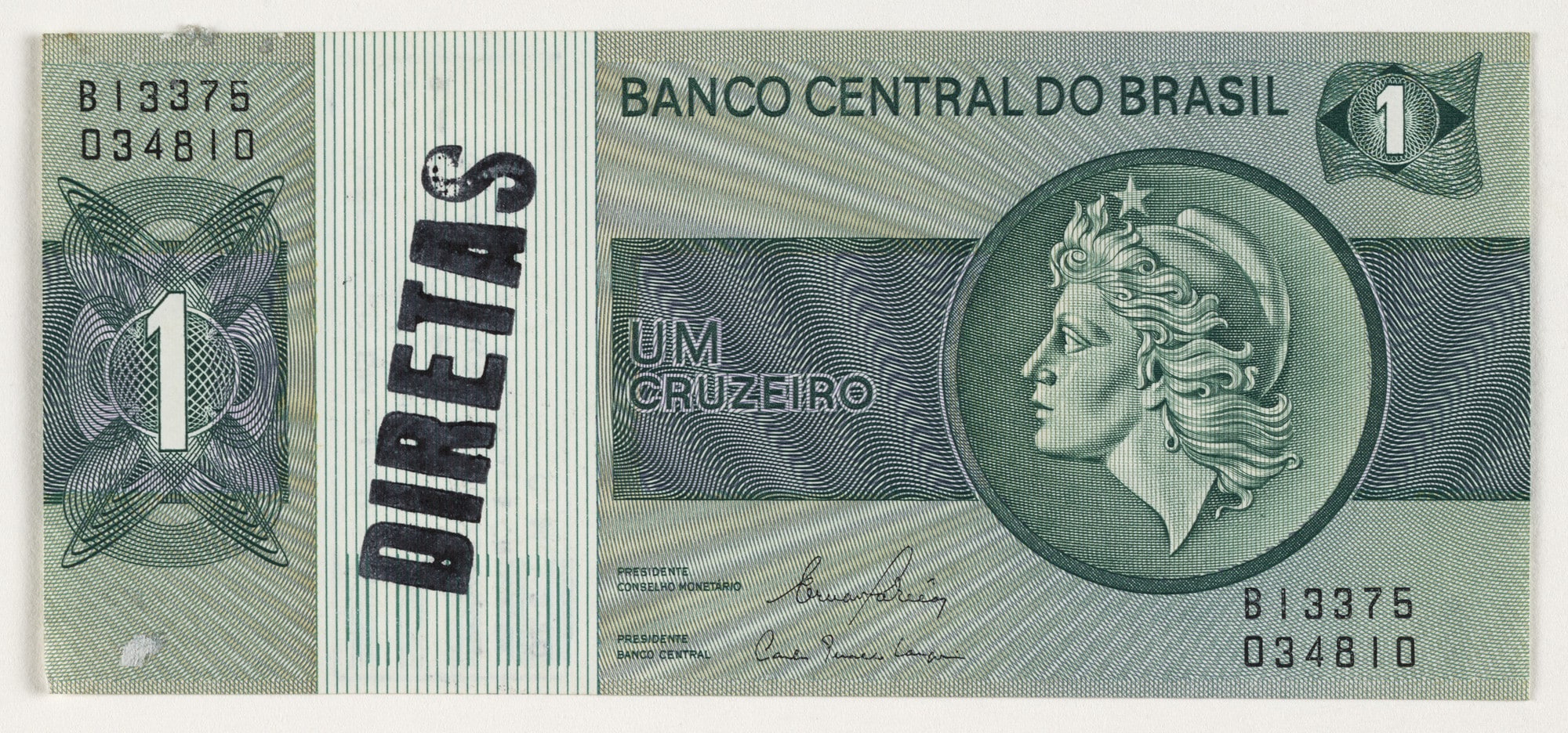 Insertions into Ideological Circuits: Banknote Project (Inserções em circuitos ideológicos: Projeto Cédula)