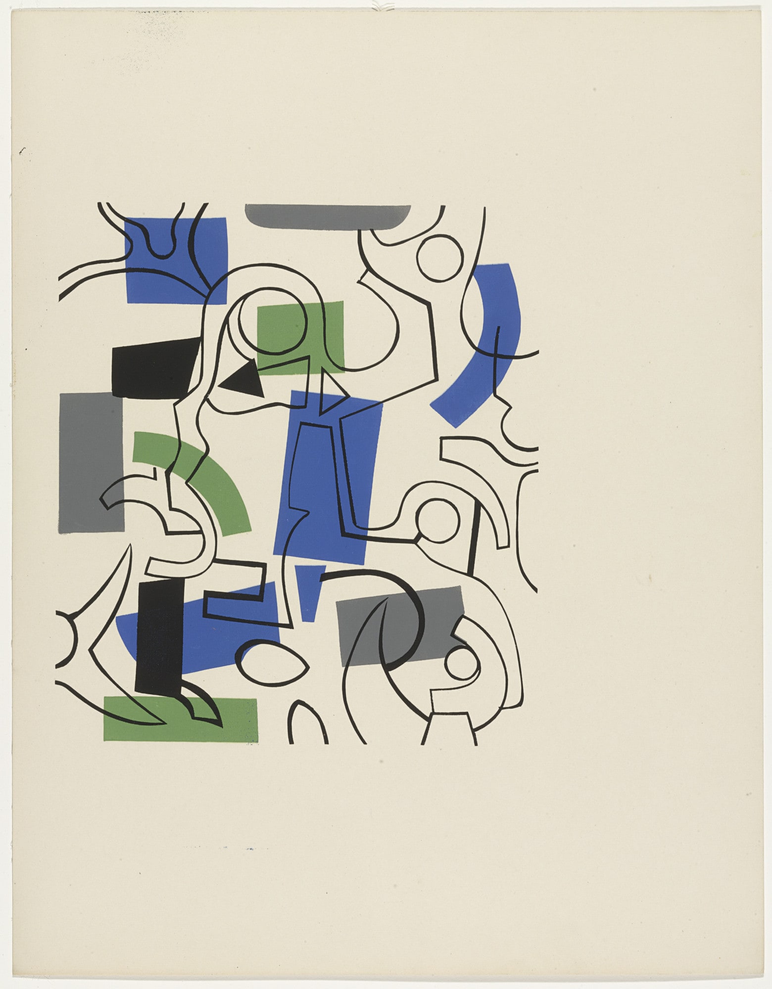 Untitled (after Greenwich Village gouache)