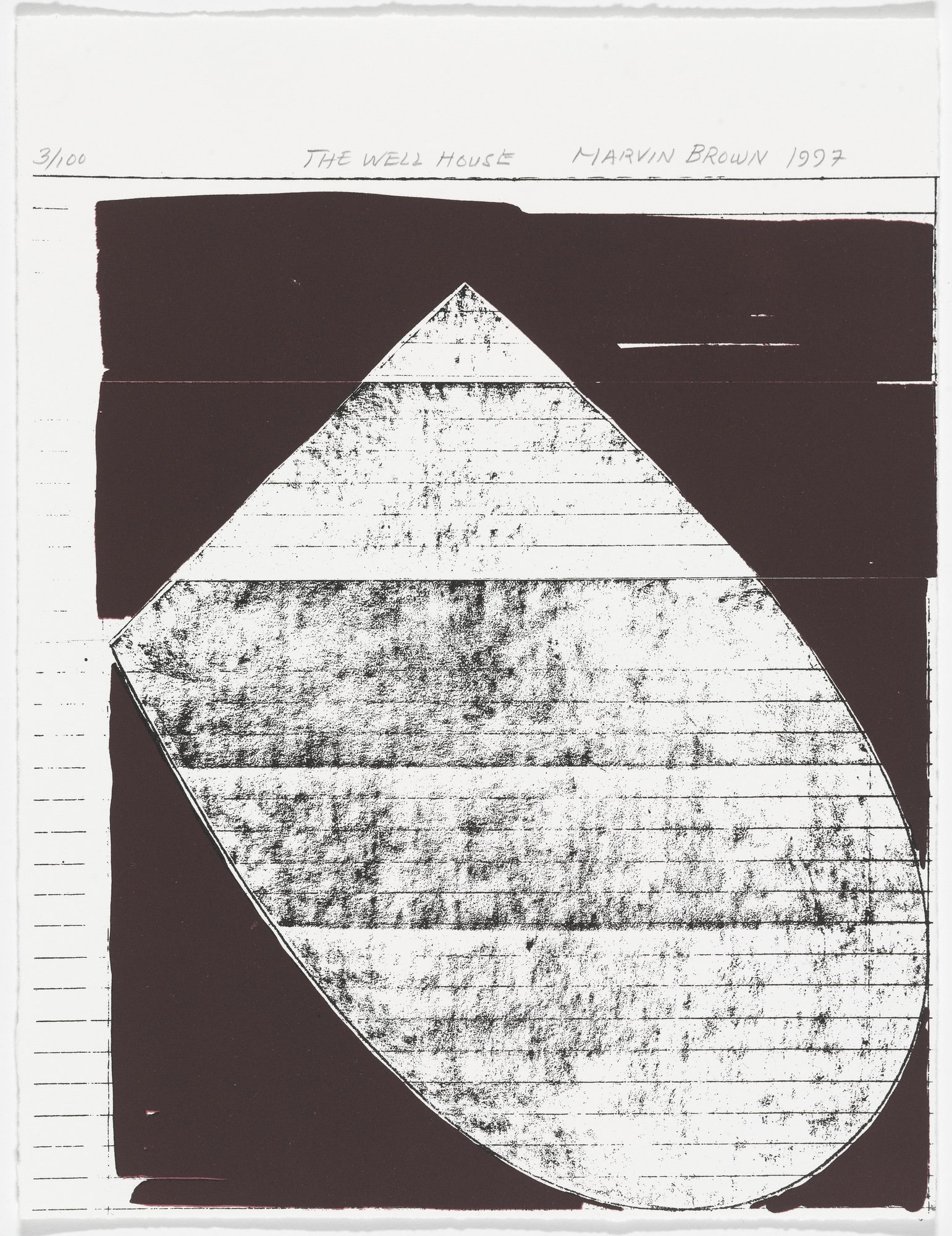 The Well House from American Abstract Artists 60th Anniversary Print Portfolio