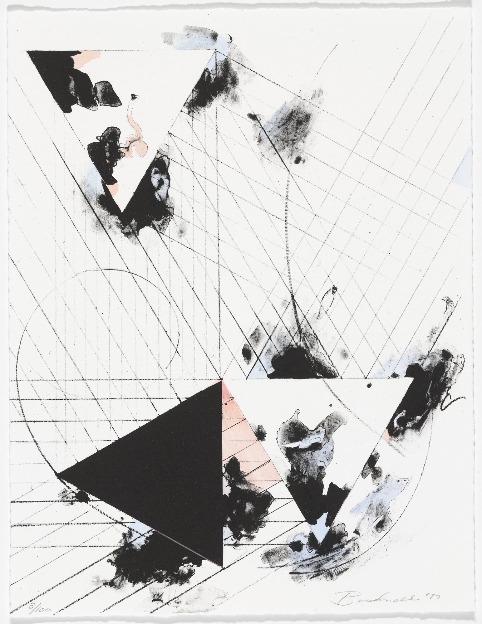 E.D.C.: Untitled from American Abstract Artists 60th Anniversary Print Portfolio