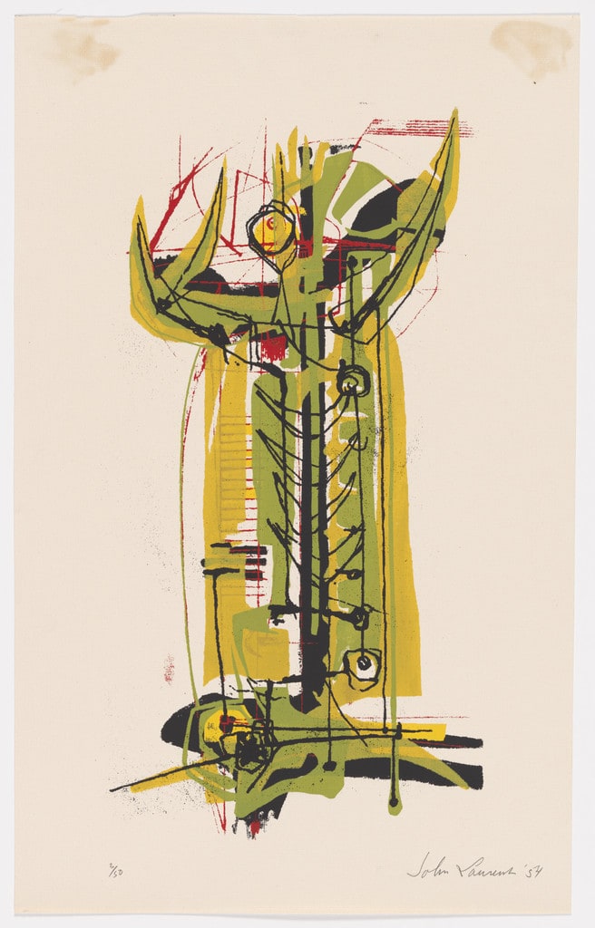 Untitled (Yellow, Black, Red) from the portfolio Graphics 160