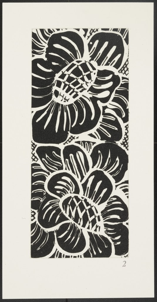 Black Flowers from The Joy of Ornament