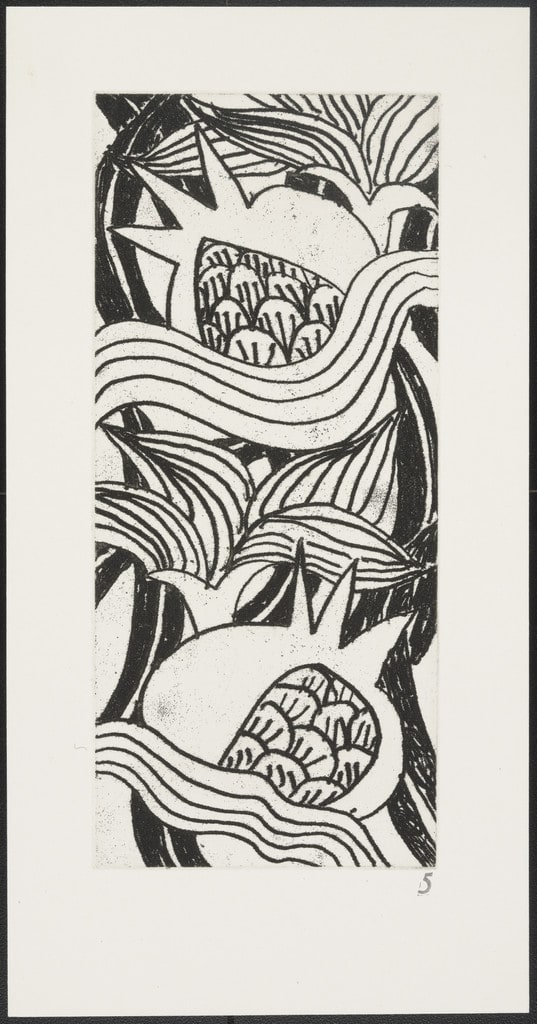 Pomegranates & Lilies from The Joy of Ornament