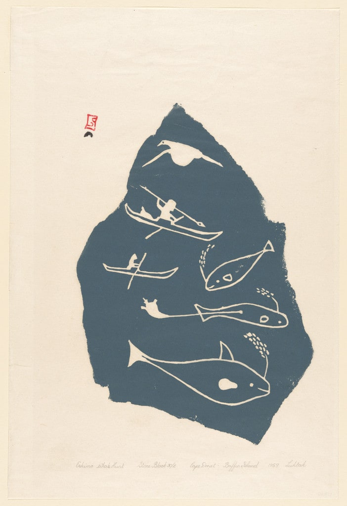 Eskimo Whale Hunt