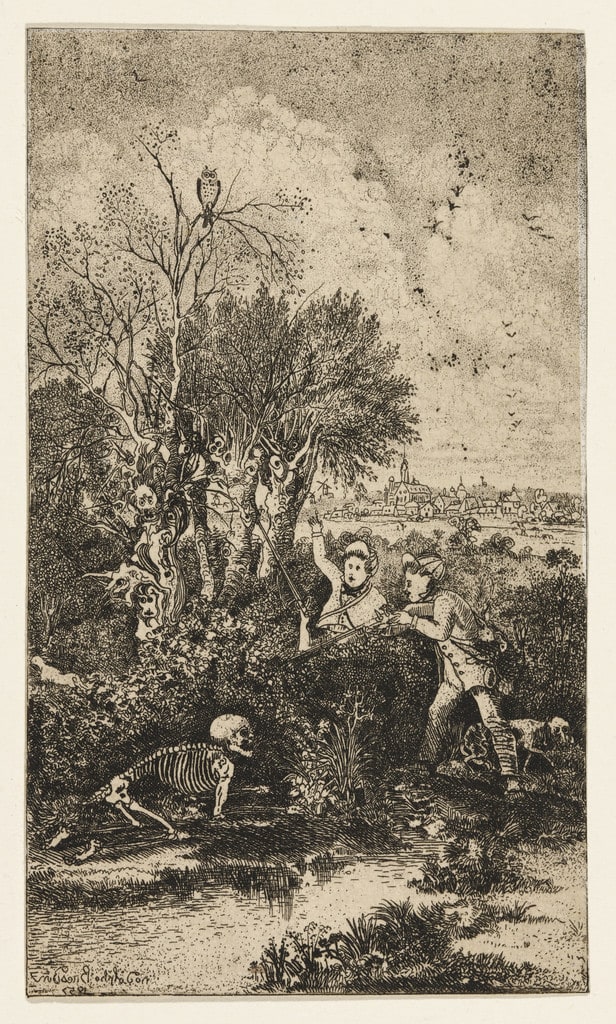 The Hunter Surprised by Death