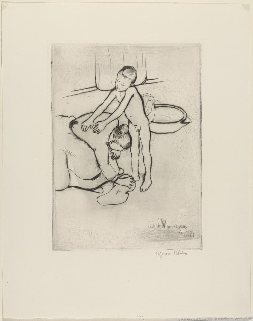Catherine and Young Nude Boy (Catherine et jeune garçon nu)