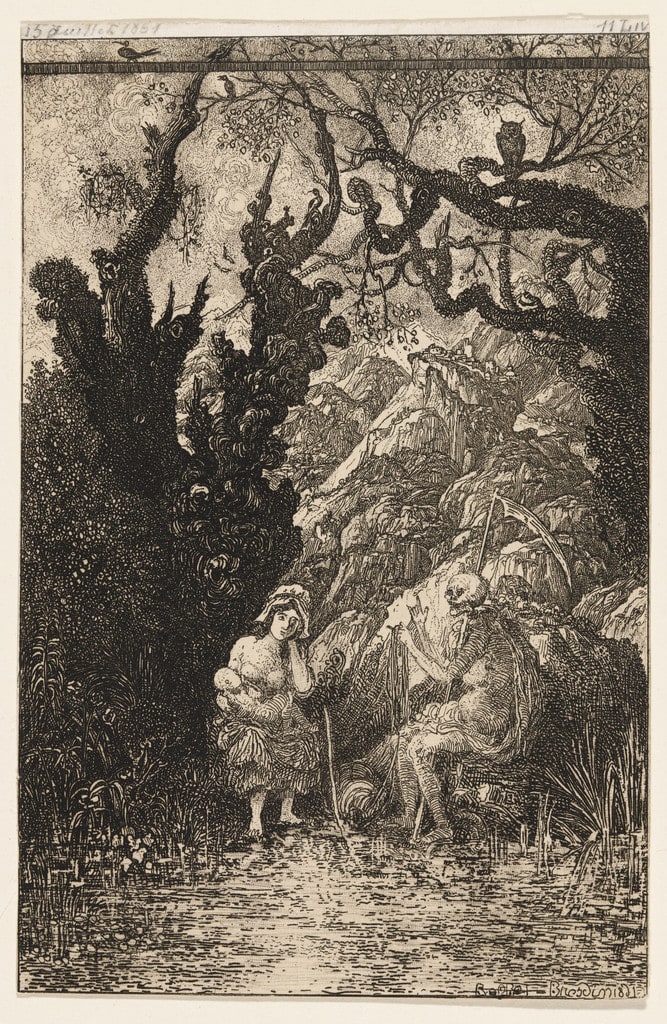 Death and the Young Mother