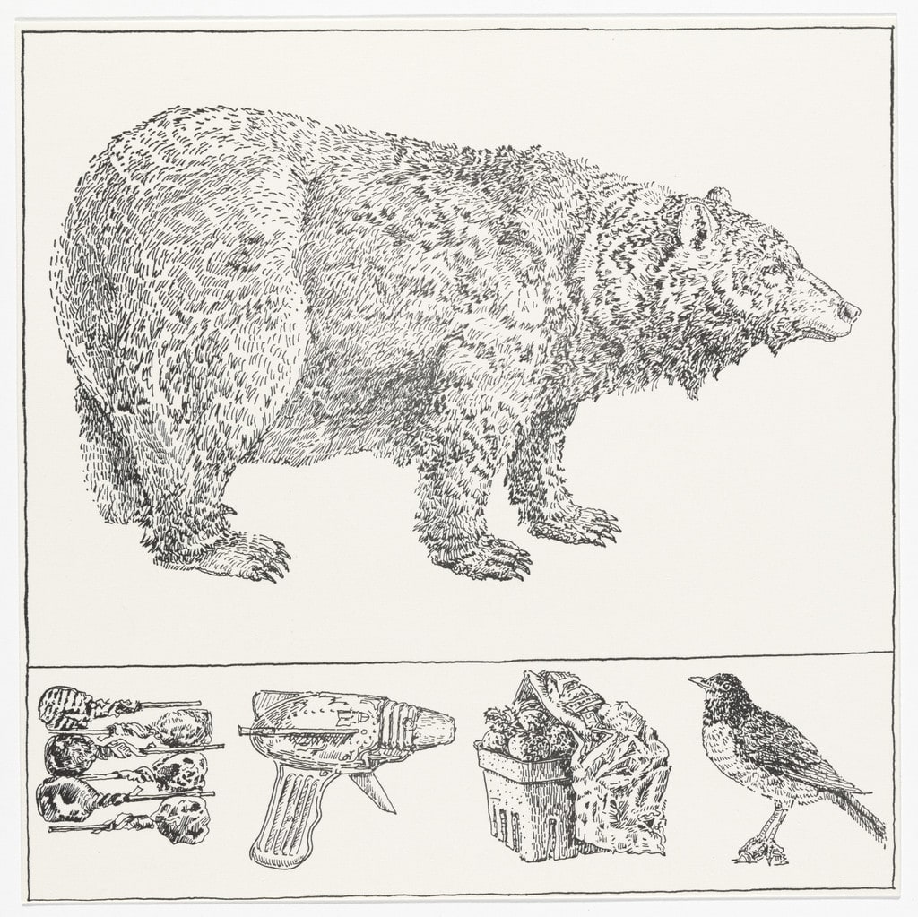 Bear with Predella from the Rubber Stamp Portfolio