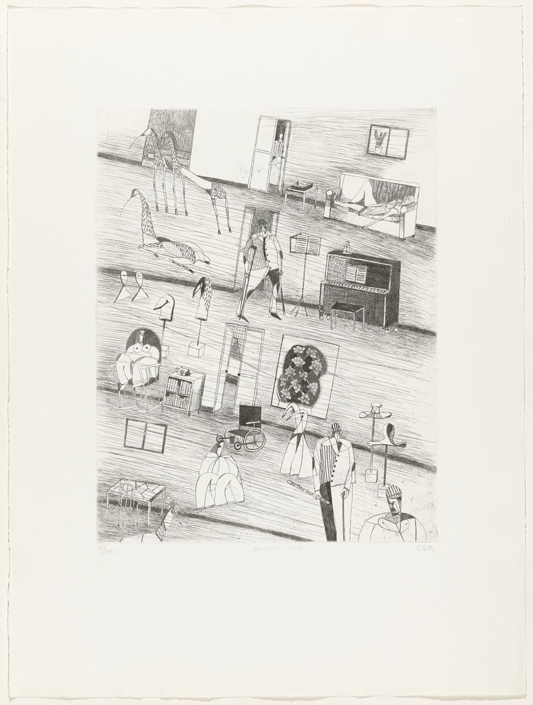 Harriet 2013 from 21 Printmakers from Colombia, Mexico and Venezuela (21 Estampadores de Colombia, Mexico y Venezuela)