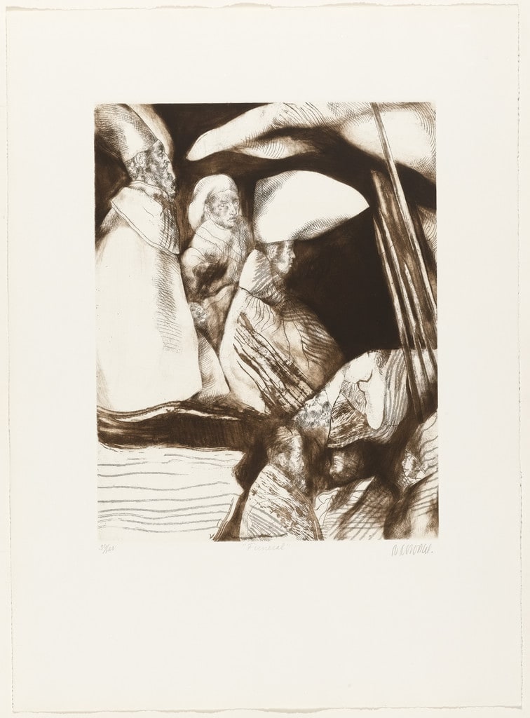Funeral from 21 Printmakers from Colombia, Mexico and Venezuela (21 Estampadores de Colombia, Mexico y Venezuela)