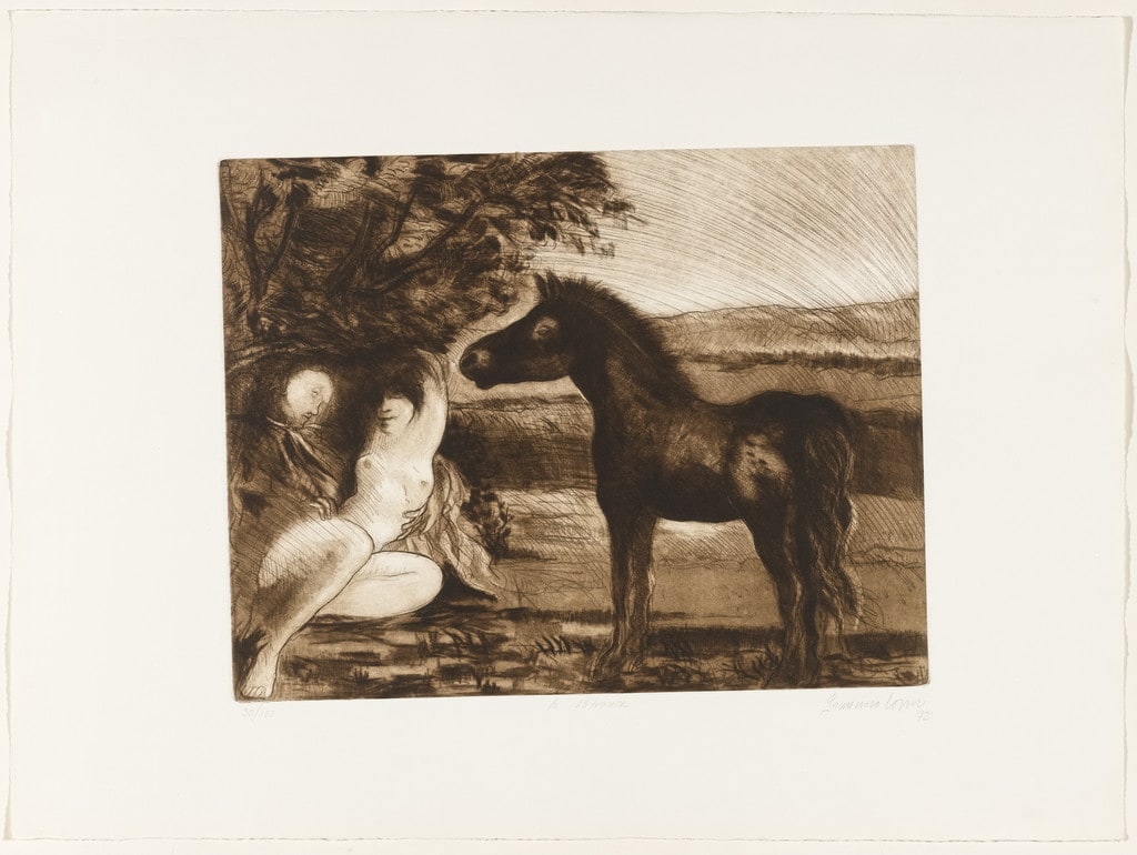 The Colt (La Potranca) from 21 Printmakers from Colombia, Mexico and Venezuela (21 Estampadores de Colombia, Mexico y Venezuela)