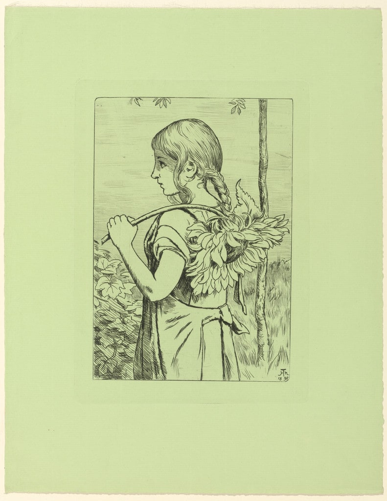 Sunflower Girl (Sonnenblumenmädchen)