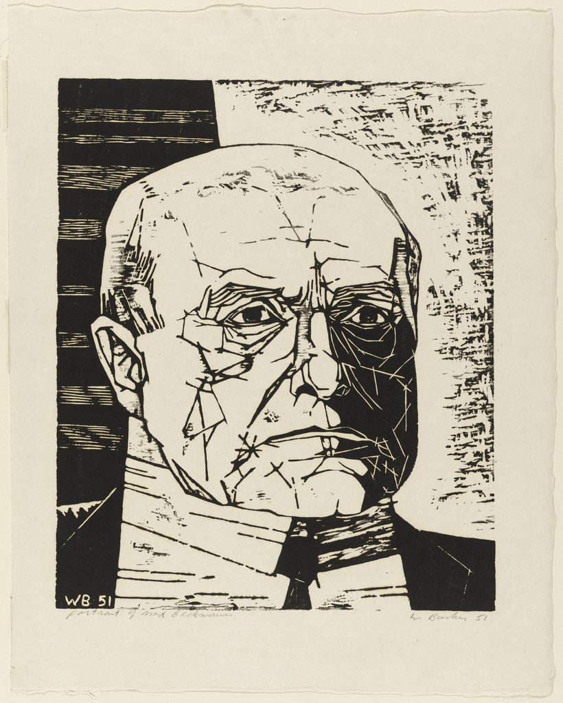 Portrait of Max Beckmann