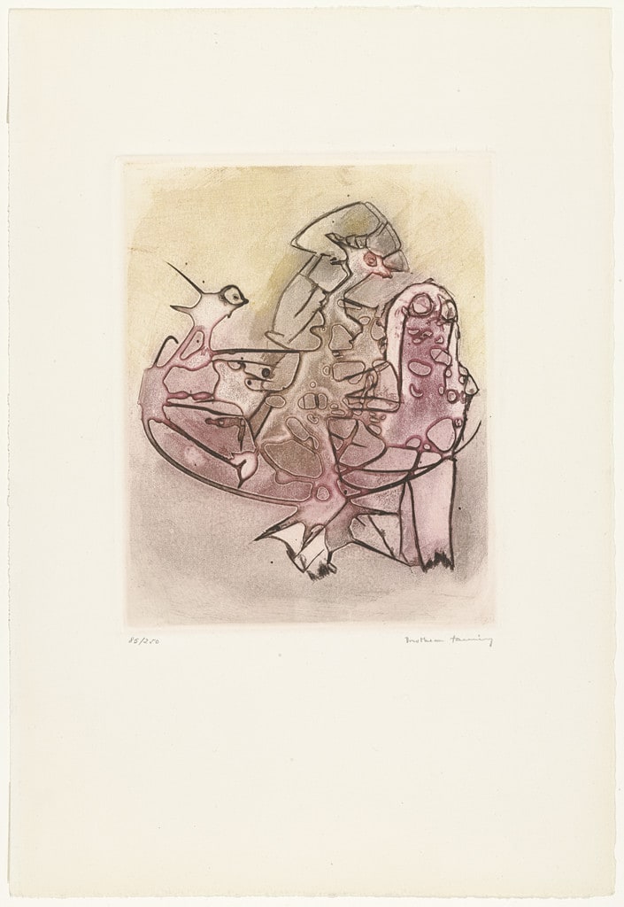 Orphans from Dorothea Tanning: Bilder, Gouaches, Zeichnungen 1957-1963