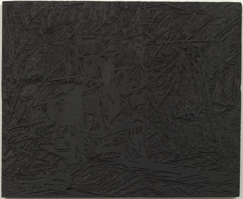 Woodblock for In the Offing (Zur Ausfahrt bereit)