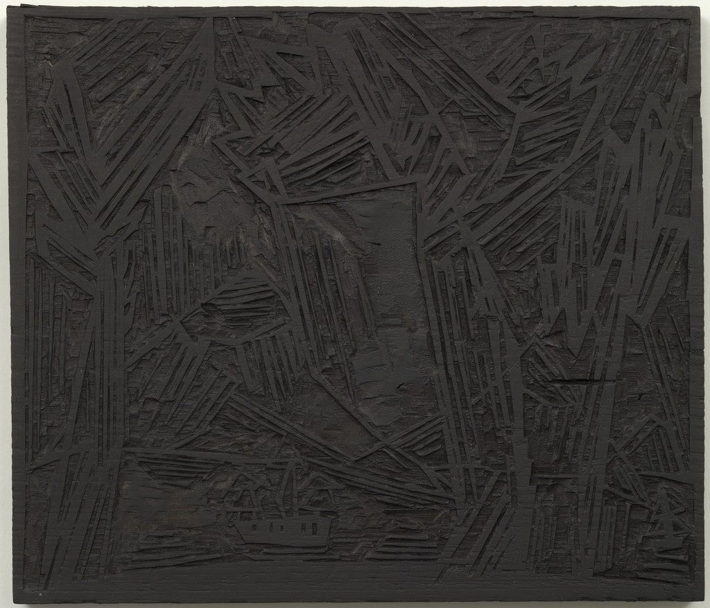 Woodblock for Tahiti