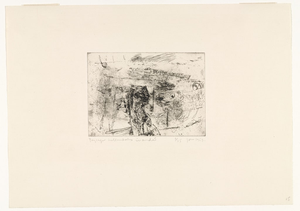 Flooded Dutch Landscape (Paysage inondé en Hollande)