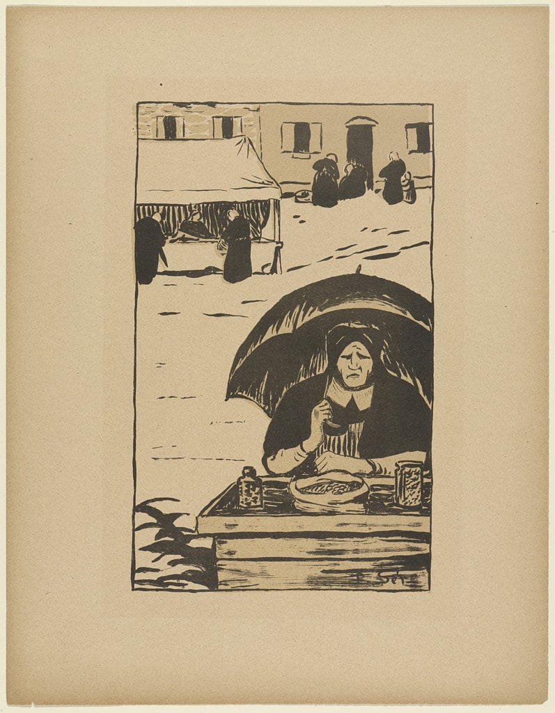 The Rag Merchant from La Revue Blanche, vol. 6, no. 31