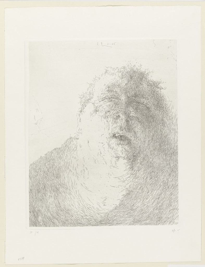 Melancholy Self Portrait