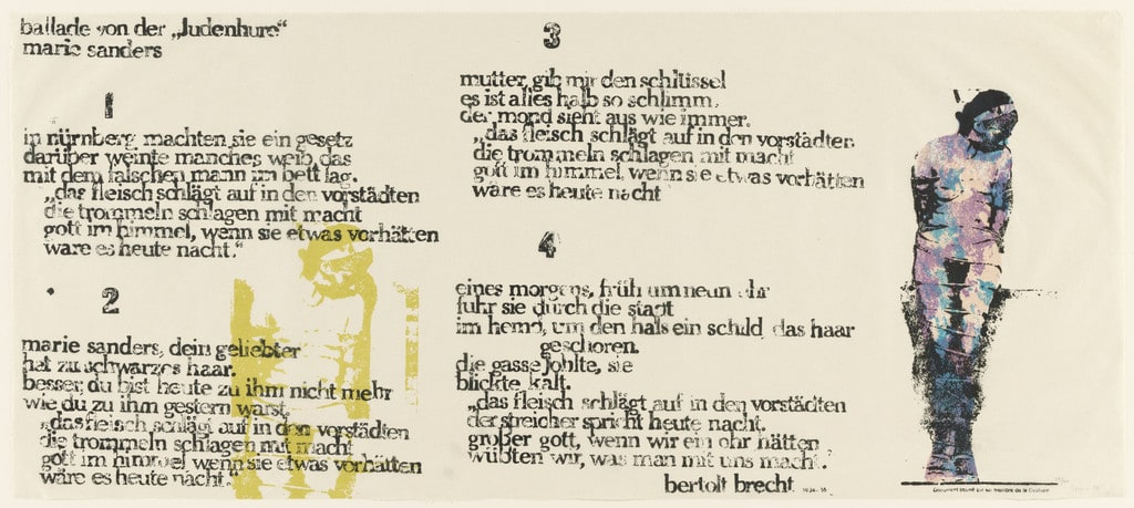 Ballade von der Judenhure Marie Sanders