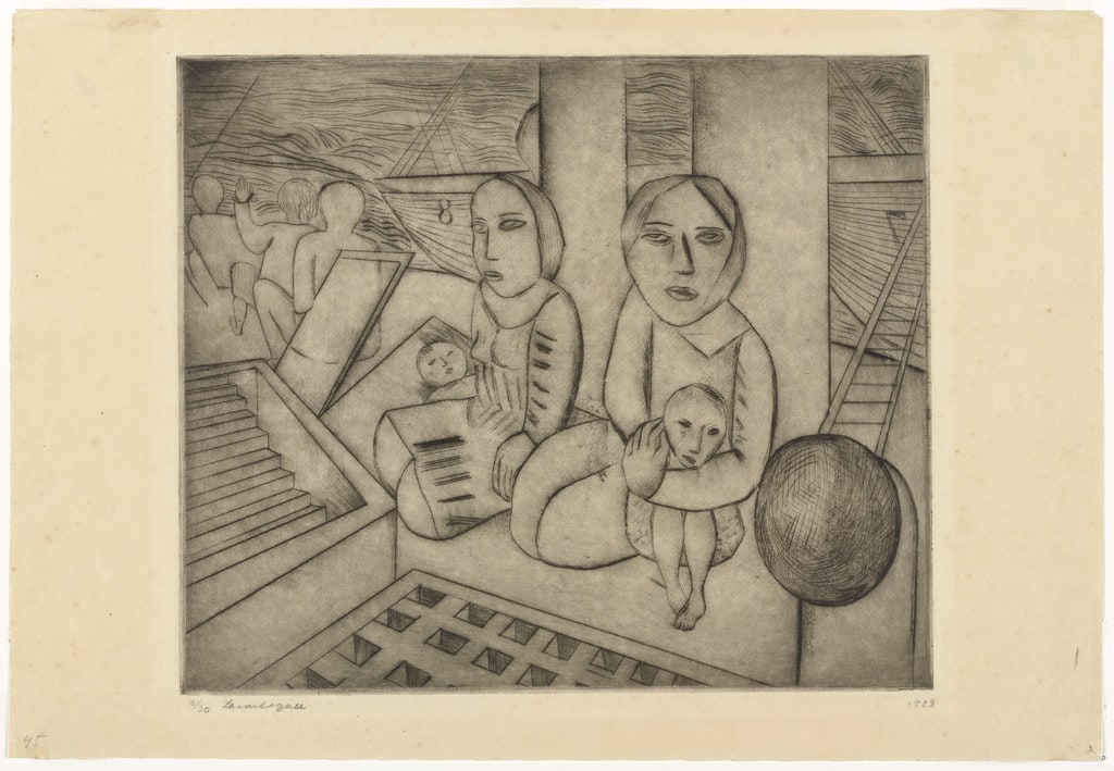 Group of Emigrants on Deck (Grupo de emigrantes no tombadilho) from the series Emigrants (Emigrantes)
