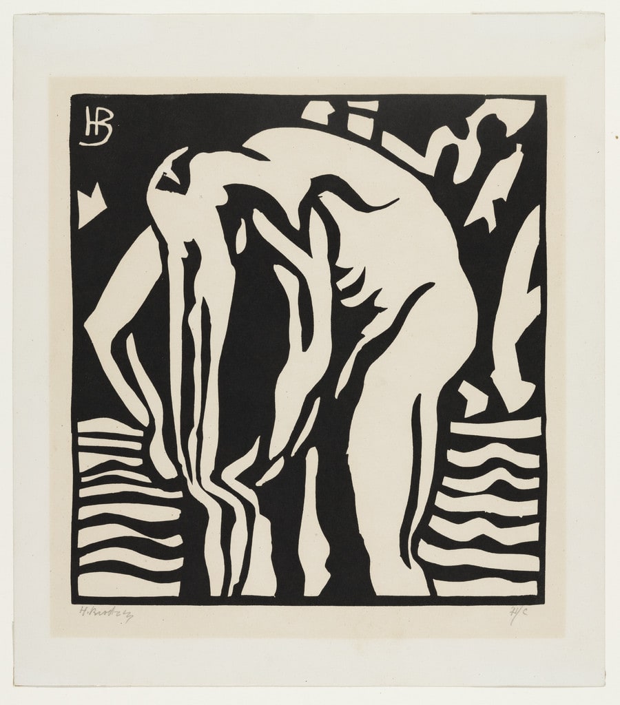 Bather from an untitled portfolio