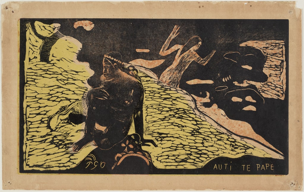 Auti te pape (Women at the River) from Noa Noa (Fragrant Scent)