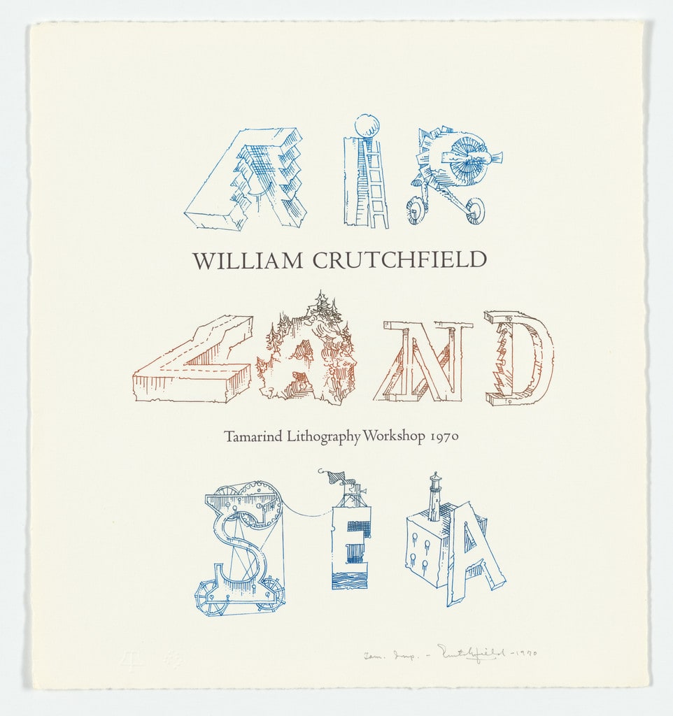 Air Land Sea Alphabet (Title page) from Air Land Sea