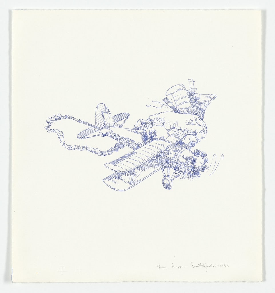 Biplane from Air Land Sea