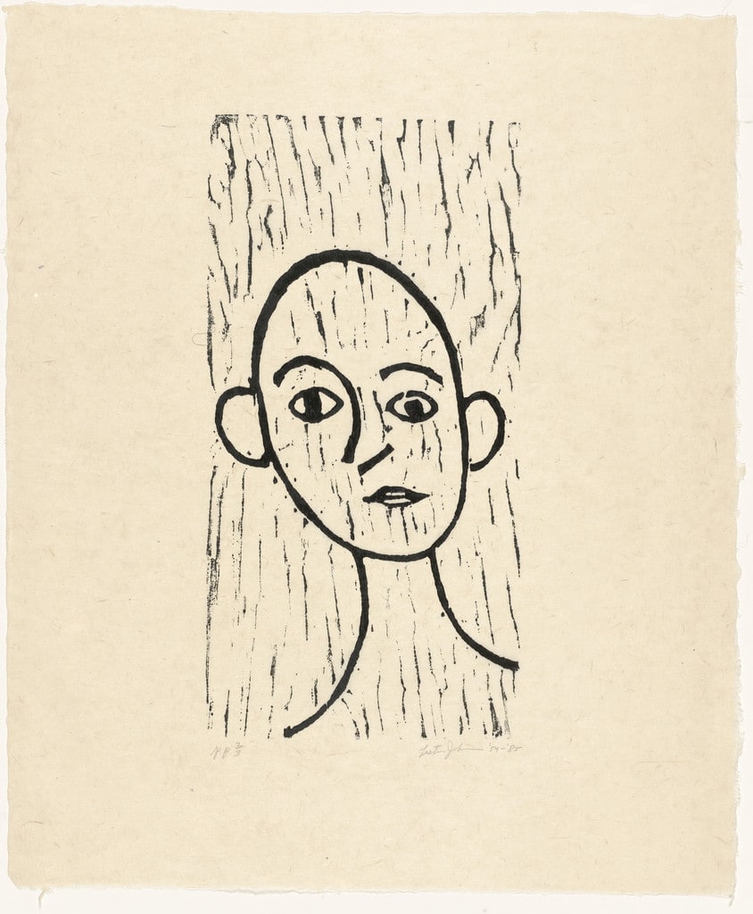 Untitled from the portfolio Man in Woodcut, 1953-1957